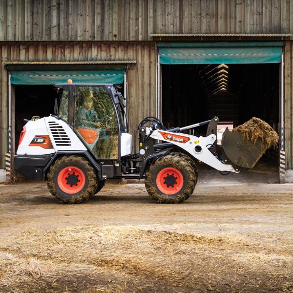 Bobcat L95 Compact Wheel Loader available at Leppo Rents 