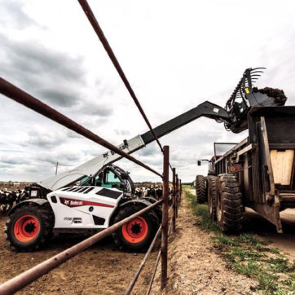 Bobcat TL723 Telehandler available at Leppo Rents