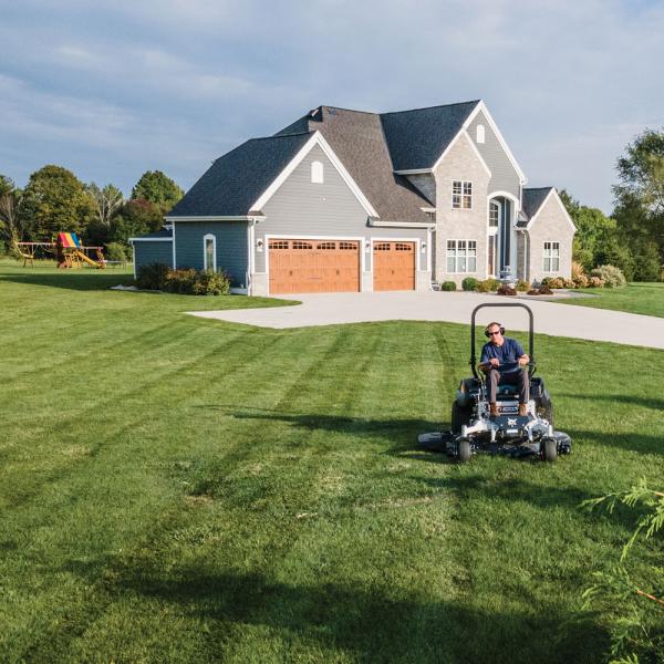 Bobcat's ZT6000e Electric Zero-Turn Mowers available at Leppo Rents 